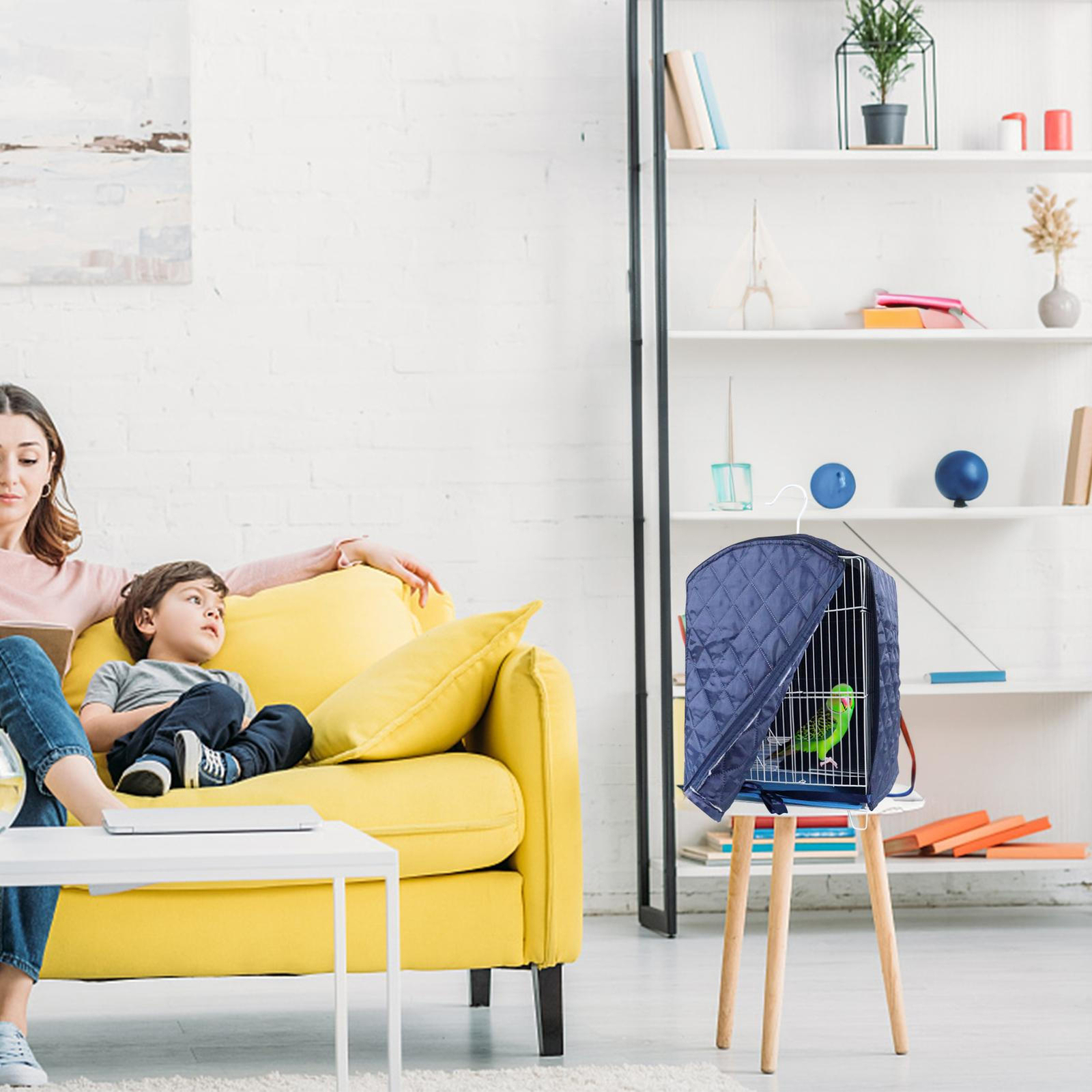 Bird Cage Cover Polyester Large Bird Cage Night Cover Heat Resistant