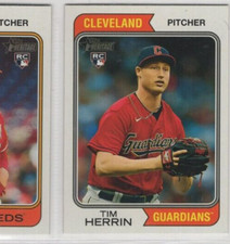 2023 Topps Heritage Tim Herrin Rookie RC