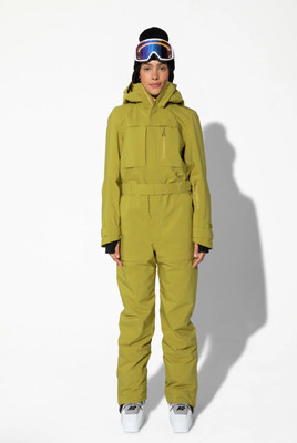 Halfdays Murphy Ski Suit in Mustang Green, size XL