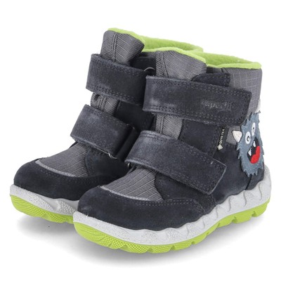 Superfit Stiefeletten Winterboots ICEBIRD Grau wasserdicht Reflektor Monster