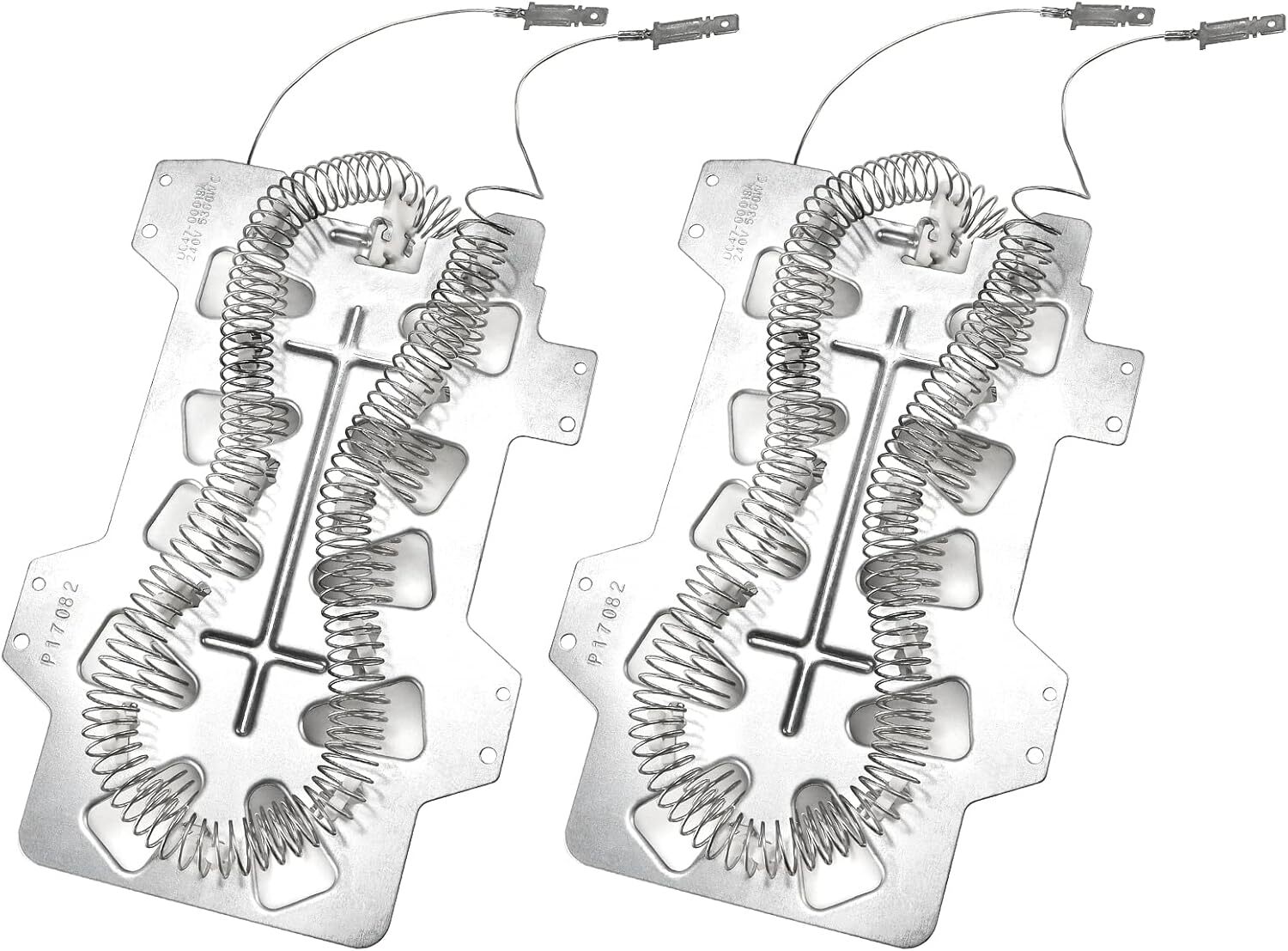 2 PACK DC47-00019A Dryer Heater Heating Element replacement for Maytag Samsung 