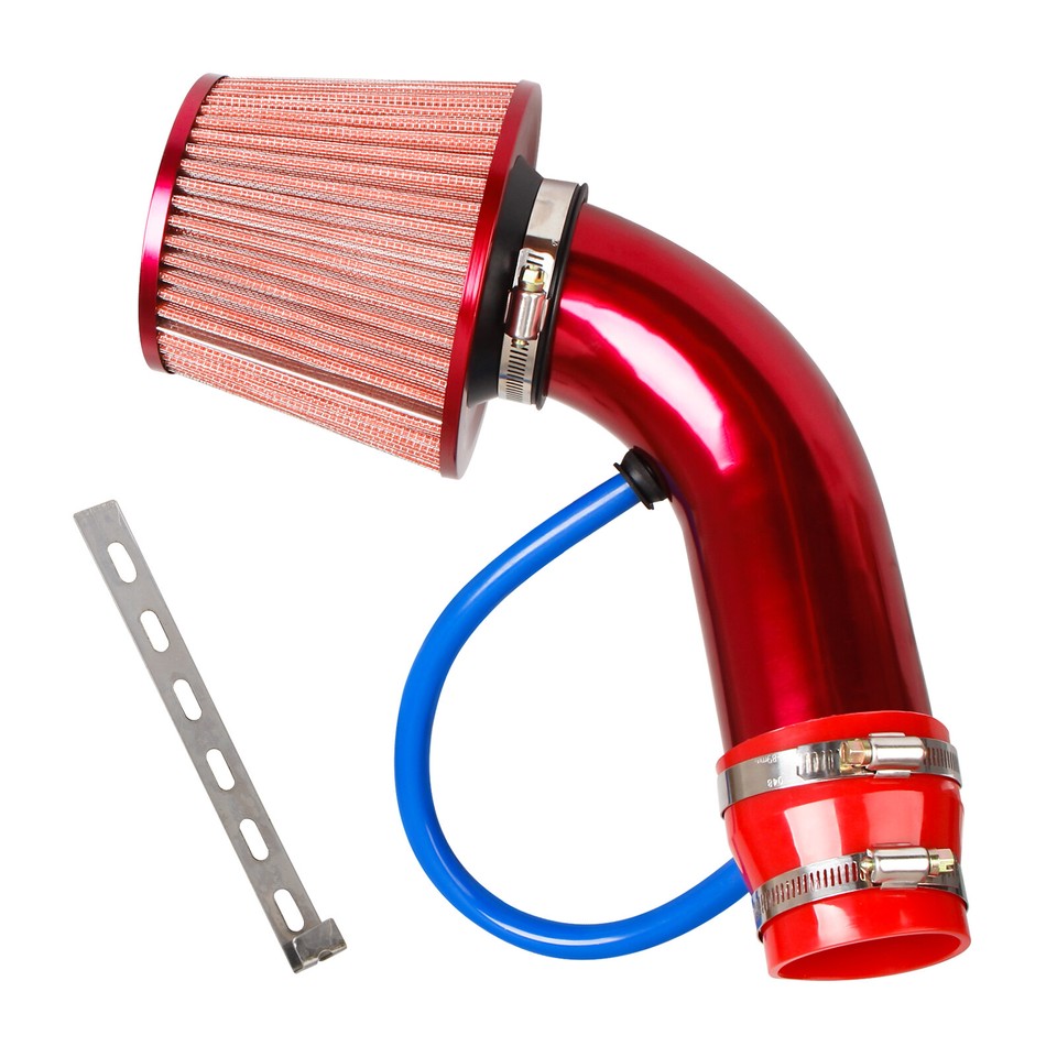 Air Intake Filter Kit 76mm/3inch Cold Air Universal Car Intake Pipe Carbon Fiber With Intake Hose High Flow – Buy At Low Prices In The Online - Foto 12