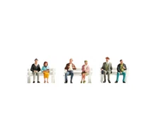 HO Scale People - 15242 - Passengers - Without Benches
