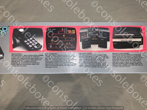Empty Console Box Only - Reproduction for CBS ColecoVision - Picture 9 of 13