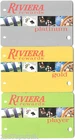 Riviera Las Vegas Hotel Casino Player's Rewards slot card 3 piece Vintage Lot NV