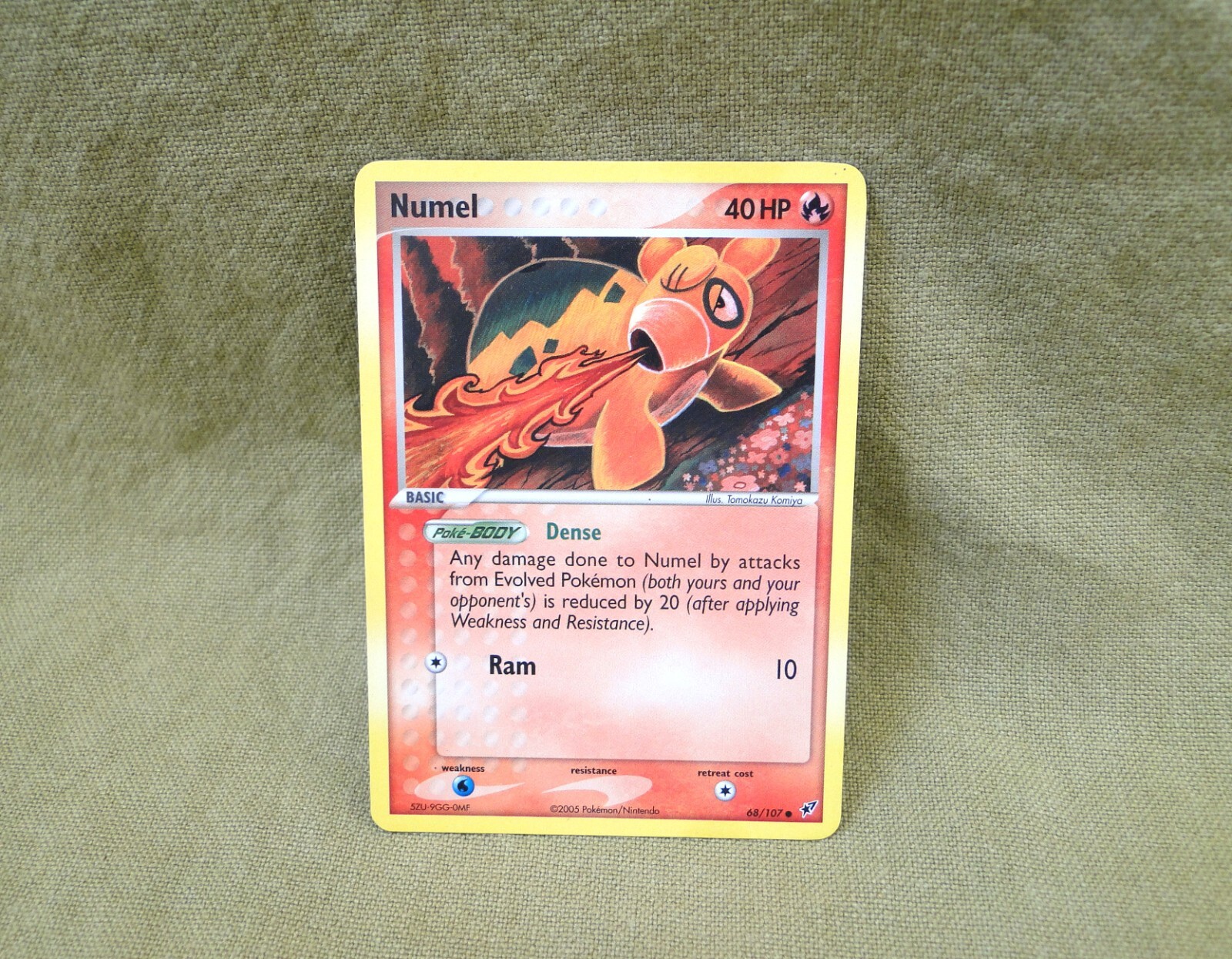 Pokemon Trading Card - EX Deoxys: Numel 68/107