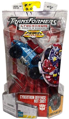 Transformers Cybertron Defense Hot Shot Deluxe Class Action Figure NEW 2005 Nice