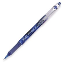 38601 Pilot Precise P-500 Gel Rollingball Pen, Extra Fine, Blue Ink, Pack of 5