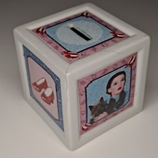 De colección Mago de Oz Dorothy Moneda Hucha Toto Rubí Zapatillas Judy Garland