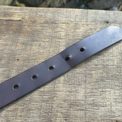 GAP Made In USA Brown Bonded Leather Belt Boy's Size-XL Brass Buckle EUC - Picture 8 of 9