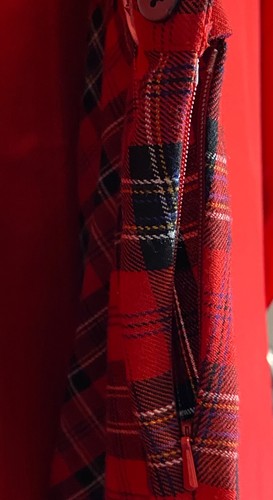 Gap Kids Plaid Skirt Sz 4 Age 3-4 Red/ Black Button & Zipper Close Elastic Back - Picture 13 of 20