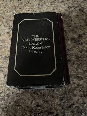 The New websters Delux Desk Reference Library 