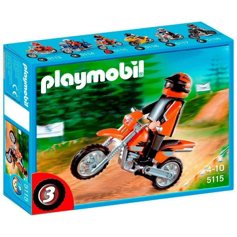 Playmobil City Life Action Motocross 5115 Moto