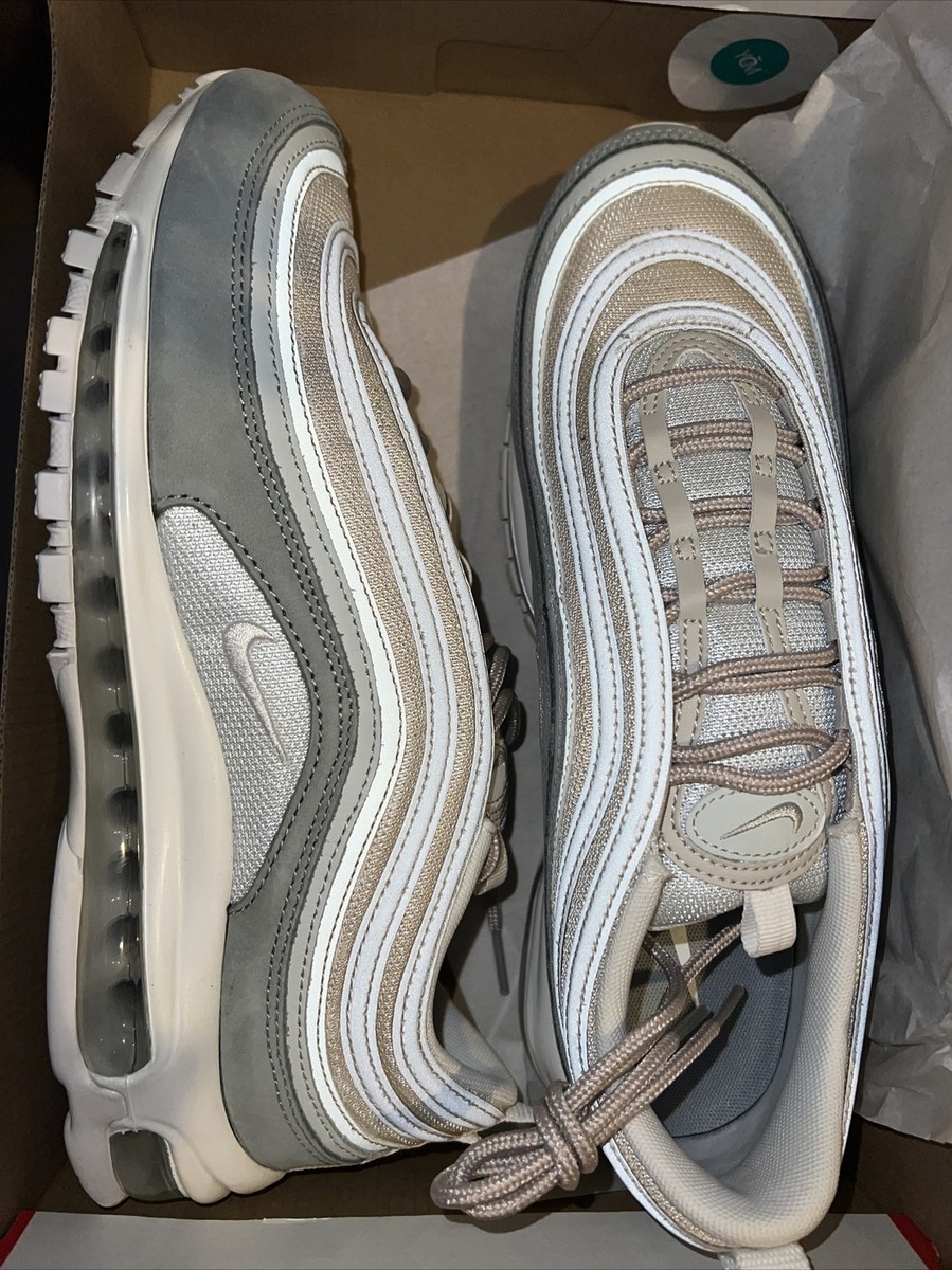 Size 10 Nike Air Max 97 Premium Light Pumice NEW
