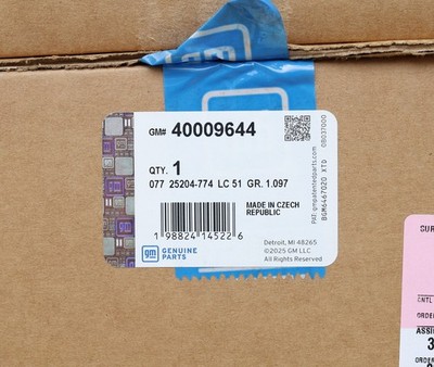 Genuine OEM GM 40009644 Engine Coolant Flow Control Valve 3.0L Duramax Diesel