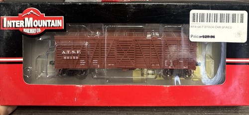 InterMountain Railway HO RTR 47913-27 Stock Car AB Brake ATSF 60159 NUEVO EN CAJA | Zustand: New