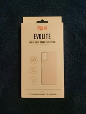 Revvl 6 Pro 5G Tech-21 EvoLite Multi-drop Protection Phone Case Black - New