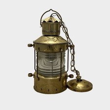 Vintage Ankerlicht Brass Maritime Ship Lamp Ceiling Hanging Lantern