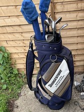 Right-Handed Golf Club Set with Stand Bag Hippo Plus And Slazenger
