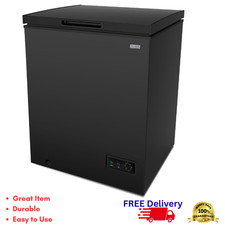 Frigidaire Gallery 5 Cu Ft Chest Freezer Black Garage Ready Compact Deep Freeze