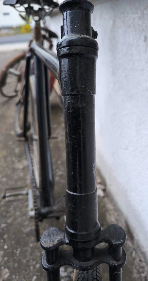 * ancien vélo années 1900 1905  collection old bici eroica probablement CLEMENT - Photo 3/4