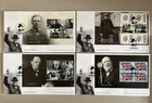 4 GB 2024 Winston Churchill Prestige Booklet Pane FDC Blenheim Palace