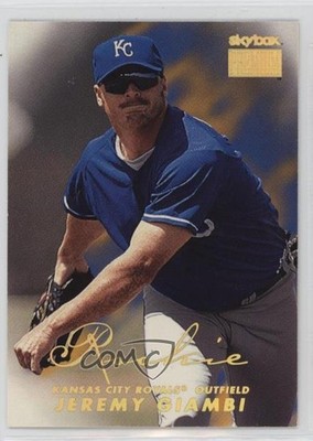 1999 Skybox Premium Rookie Jeremy Giambi (Portrait) #253 1ep3