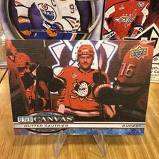 2025-26 Upper Deck Series 2 Hockey Cutter Gauthier UD Canvas Anaheim Ducks 🔥