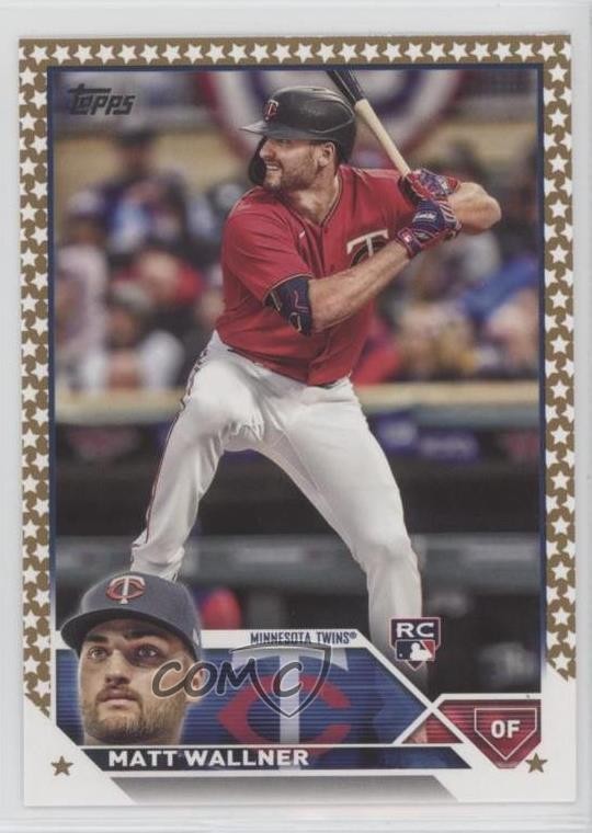 2023 Topps Complete Set Fanatics Exclusive Gold Star Matt Wallner Rookie RC 07b3