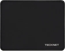 TECKNET Mouse Pad with Anti-fray Stitching, Waterproof Surface & Non-Slip Rubber