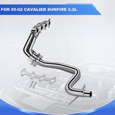 For 95-02 Cavalier Sunfire 2.2l Racing Header Manifold Exhaust Stainless Steel For 95-02 Cavalier Sunfire 2.2l Racing Header Manifold Exhaust Stainless Steel
