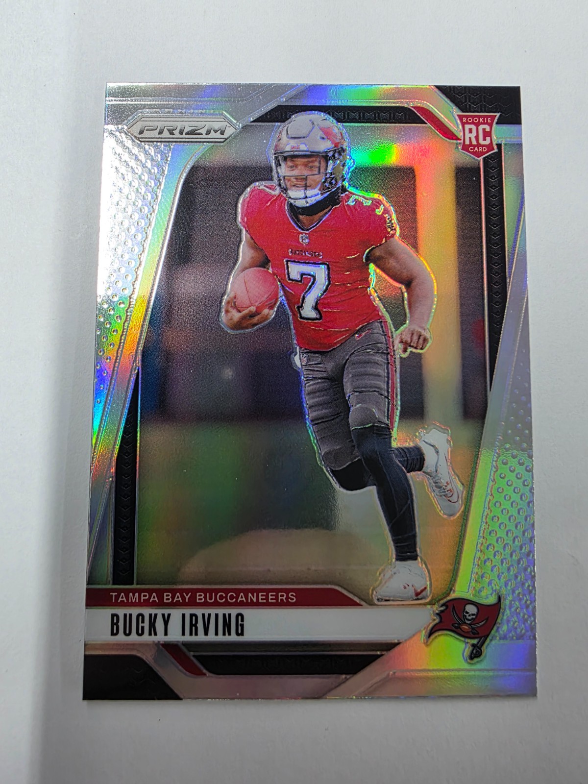 2024 Panini Prizm Bucky Irving #316 Silver Prizm RC