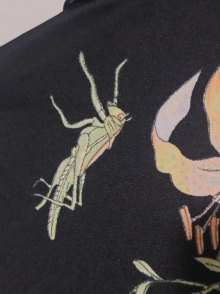 Camisa Blusa Top Vintage Años 60 70 Floral Abstracta Retro Mod Hippie Pequeña 5 Foto 4 de 4