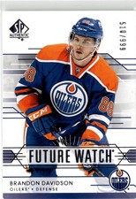 2014-15 SP Authentic #203 Brandon Davidson #/999