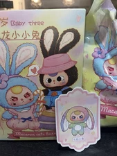 Baby Three Secret Macaron Cute Bunny Sealed Rare Secret