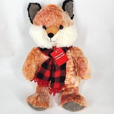 Dan Dee Platinum Plus Red Fox Plush Collectors Choice Stuffed Animal Tag Rare
