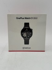 OnePlus Watch 3 - 43mm - Black Steel - NEW SEALED Fast Free Shipping