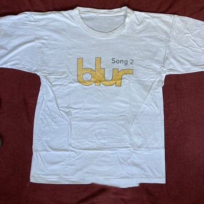 Rare! Blur Band Song 2 Shirt Unisex Concert S to 5XL EL1036