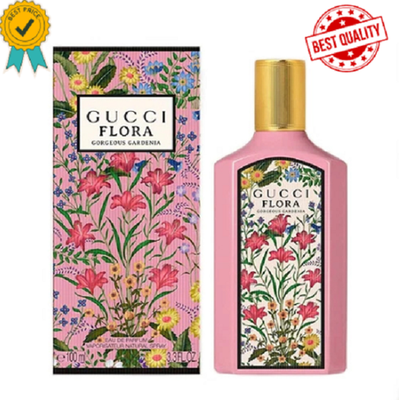 グッチGUCCI FLORA Gorgeous Gardenia ボックス付き Gucci Flora Gorgeous Gardenia 3.3 oz EDP Perfume for Women | New