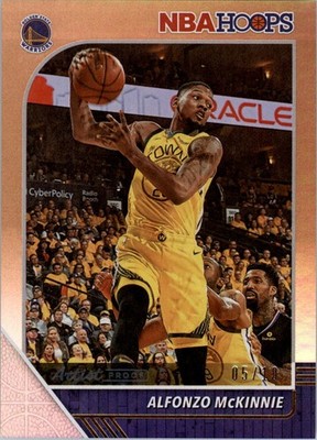 2019-20 Hoops Artist Proof Gold #269 Alfonzo McKinnie /10 - BSK