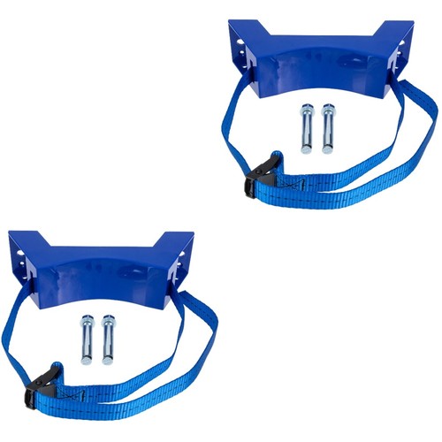 2 Sets Gasflaschenhalter Flasche Wandhalterung Halterung Tank Sauerstoff - Bild 6 von 12