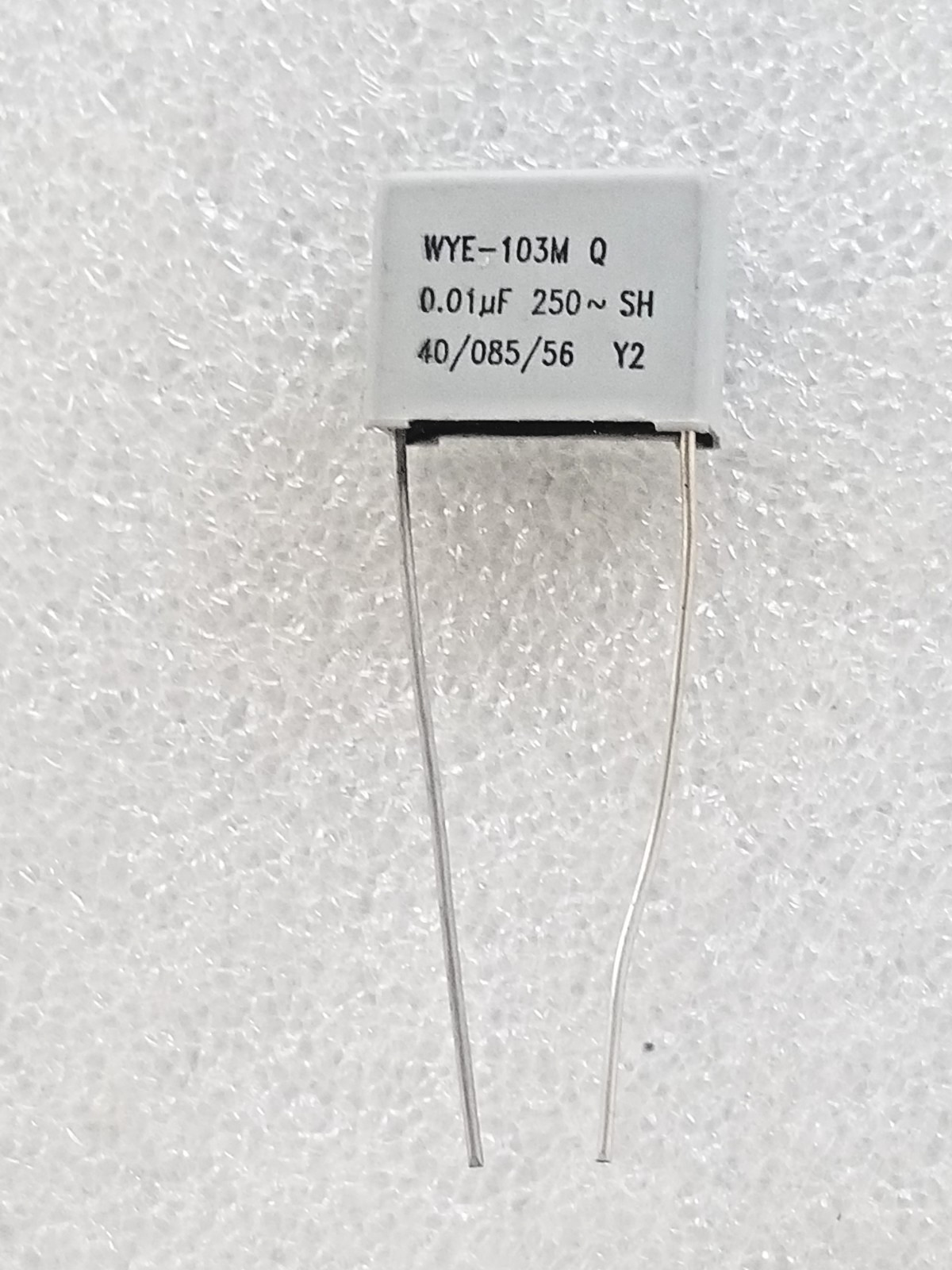10 pieces WP WYE-103M Polypropylene Film capacitor 0.01uf 250VAC 500VDC 105c 10%