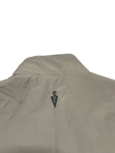 SCOTTeVEST Tactical Travel Vest Mens Medium Tan Brown Outdoors Tech Pockets RFID - Picture 7 of 10