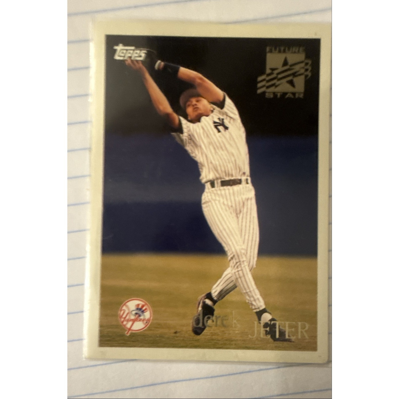 1996 Topps Chrome - Future Stars Derek Jeter #80
