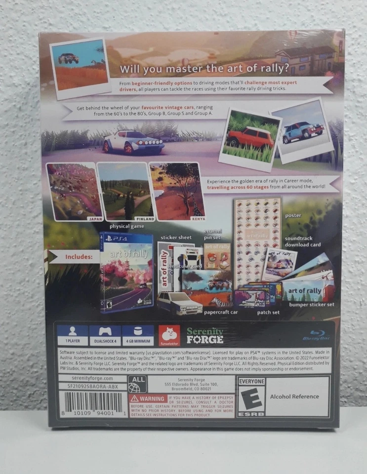 Art Of Rallye Ps4 Édition Collector Playstation 4 Neuf  - Photo 3/3