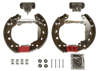 Bremsbackensatz Hinterachse FüR Smart Cabrio CITY-COUPE Crossblade Fortwo Coupe