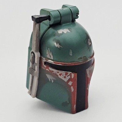 1996 Galoob STAR WARS Micro Machines Mini Head Playset BOBA FETT Carkoon Sarlacc