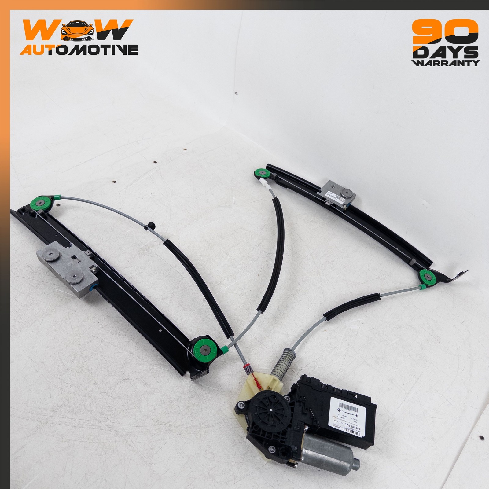 04-10 BENTLEY CONTINENTAL GT FRONT RIGHT WINDOW REGULATOR MOTOR ASSEMBLY OEM