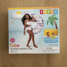 INTEX. 38  Summer Dreams Inflatable Tube. Brand New In Box. Fast Shipping.