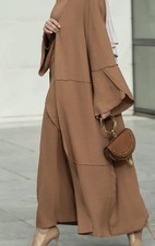3 Pieces Abaya With Inner Dress And Skirt Ramadan Eid Modest Dress